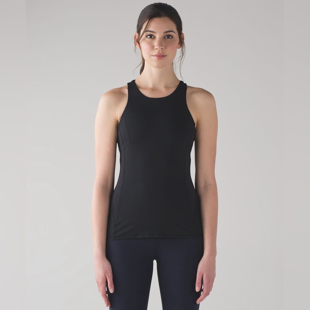 Lululemon Body Con Tank Black Size 6 - Picture 4 of 7